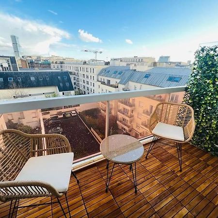 Appartement Panorama - A Seulement 15 Minutes Des Champs-Elysees Clichy Bagian luar foto